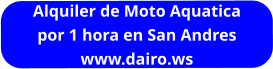 Alquiler de Moto Aquatica por 1 hora en San Andres www.dairo.ws