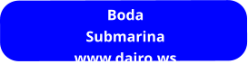 Boda Submarina www.dairo.ws