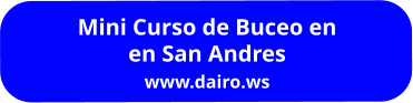 Mini Curso de Buceo en  en San Andres www.dairo.ws