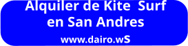 Alquiler de Kite  Surf  en San Andres www.dairo.ws