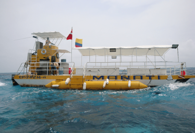 Semisubmarino Manati en San Andrés reservas-www.dairo.ws +57 3157245384