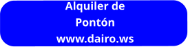 Alquiler de Pontón www.dairo.ws