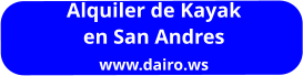 Alquiler de Kayak en San Andres www.dairo.ws